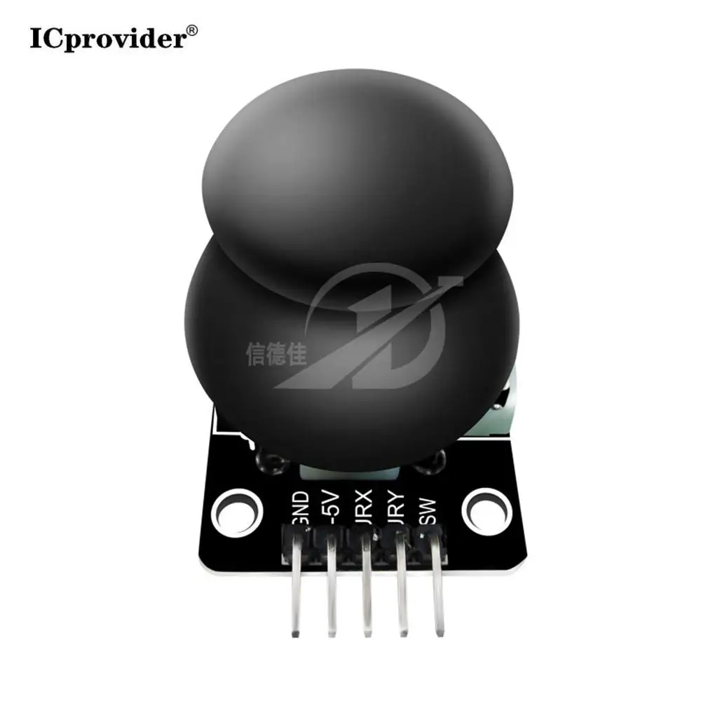 2 шт. 5-контактный джойстик с двумя осями джойстик/PS2 игровой электронный