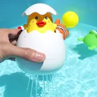 Милая разбрызгиватель для воды в виде яиц утиный Пингвин, разбрызгиватель для ванной, для душа, игрушки для малышей, детская игрушка для купания, подарок для детей