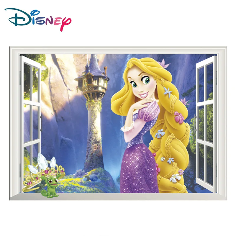 Новинка Детская Наклейка Принцессы Диснея пазл сделай сам украшение для детской