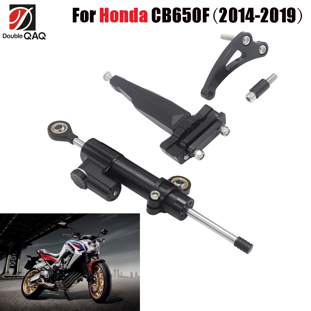 

Стабилизатор рулевого механизма для мотоцикла CB650F, кронштейн крепления CNC для мотоцикла Honda CB650F CB 650F 2014-2019 2015 2016 2017