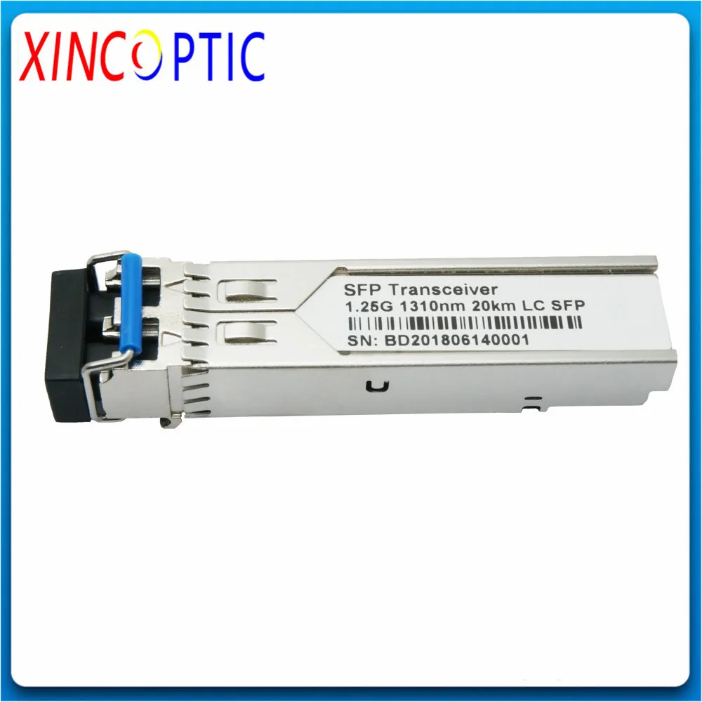 5 шт./лот 1 25G Dual Fiber LC SFP гигабитный дуплекс 1310 нм 20 км 40 1550 60 80 100 1000 м волоконно