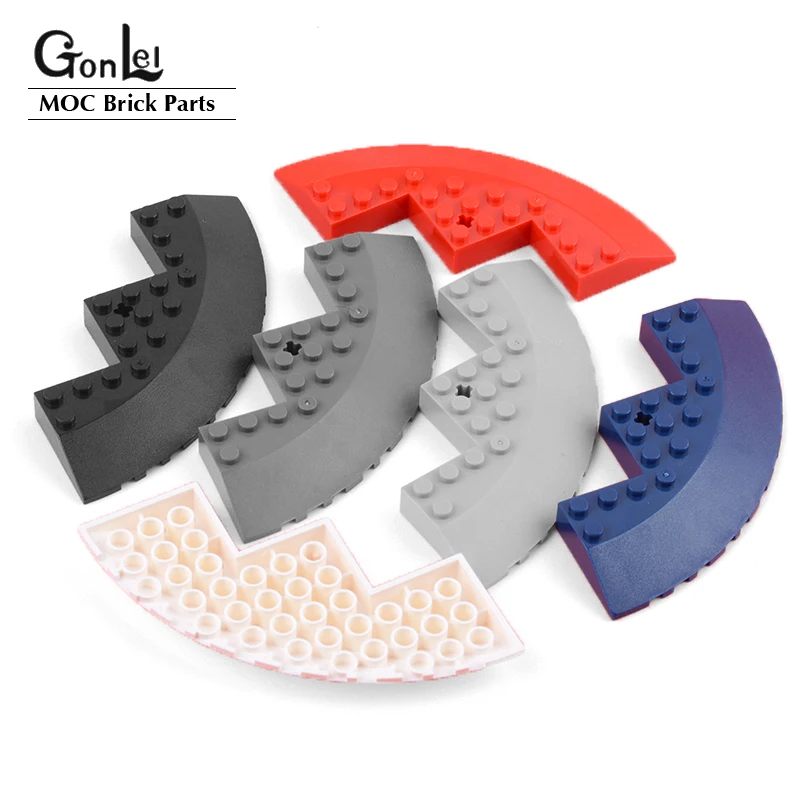 

2Pcs/lot MOC PART Bricks Round Cones 58846 Brick Round Corner 10x10 Building Blocks Bricks Particles DIY Educational Toys Gifts