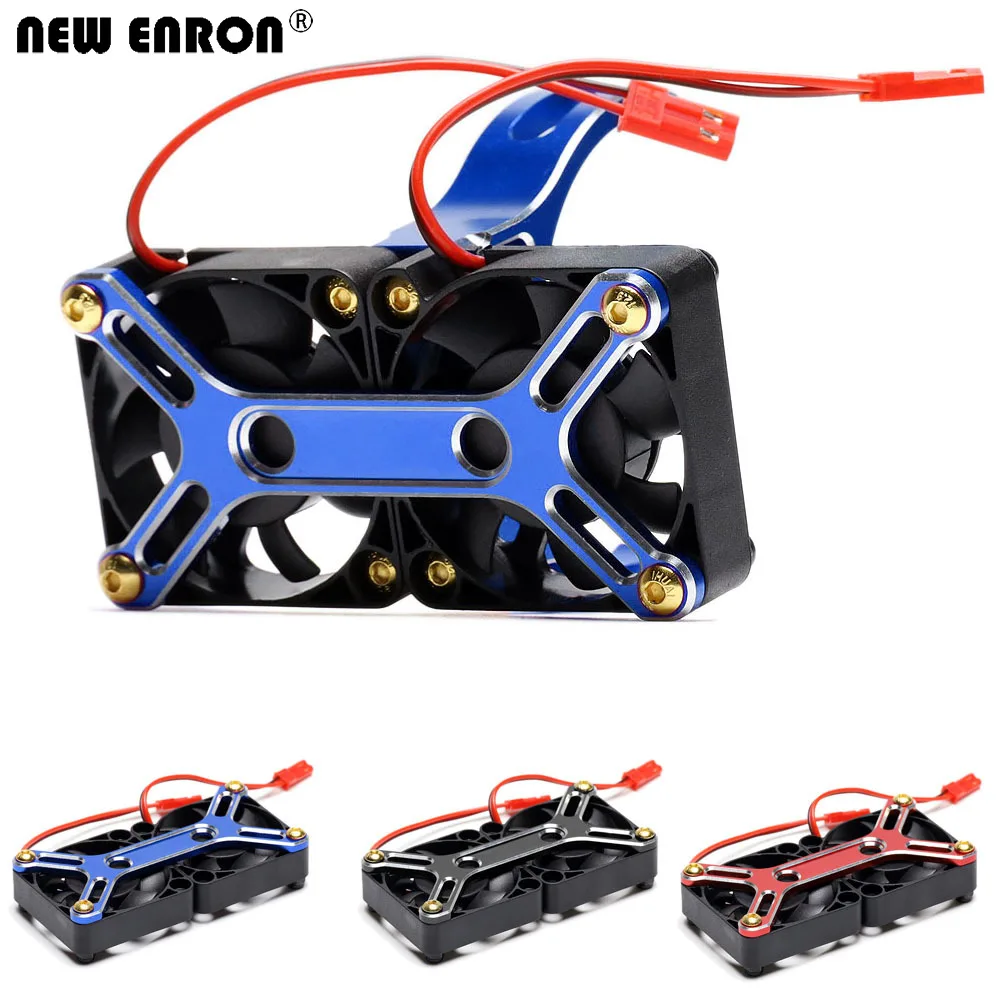

NEW ENRON Aluminum Alloy and Plastic 4985 1717 Motor Cooling Fan Cover Heat Sink for RC Car 1/5 TRAXXAS X-MAXX 6S 8S ARRMA