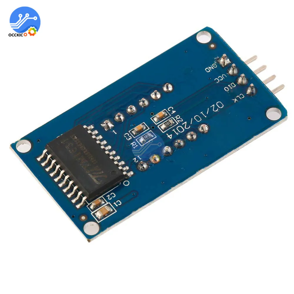 Модуль светодиодного дисплея TM1637 для arduino 7 сегментов 4 бита 0 36 дюйма часы с