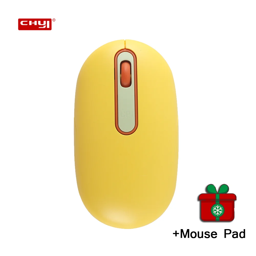 

Мышь Компьютерная CHUYI беспроводная аккумуляторная, 1600DPI, 2,4 ГГц, USB