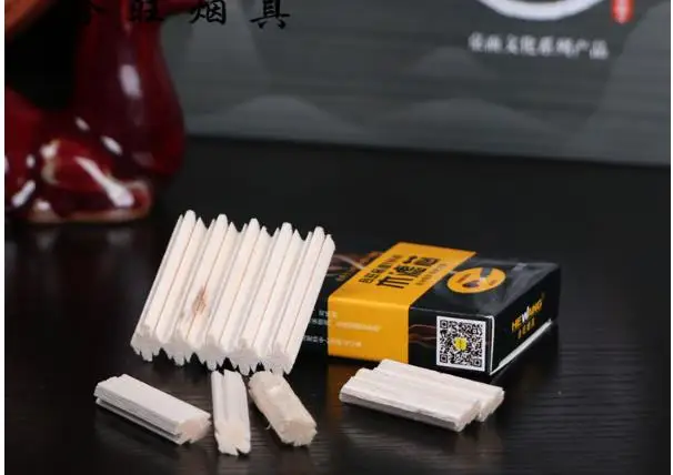 10 шт./кор. фильтр для курительной трубки пробковый 9 мм твердой древесины трубы