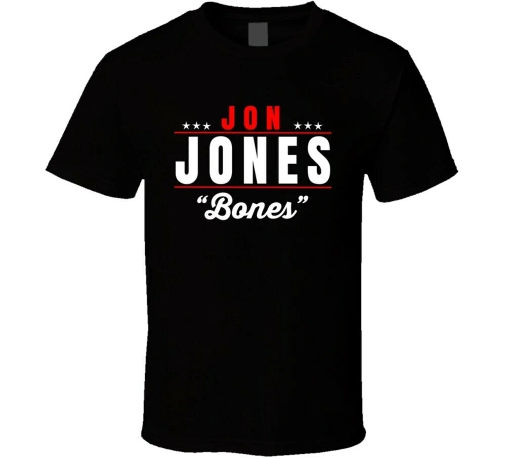 Jon Bones Jones популярный боец MMA Fan футболка|Мужские футболки| |