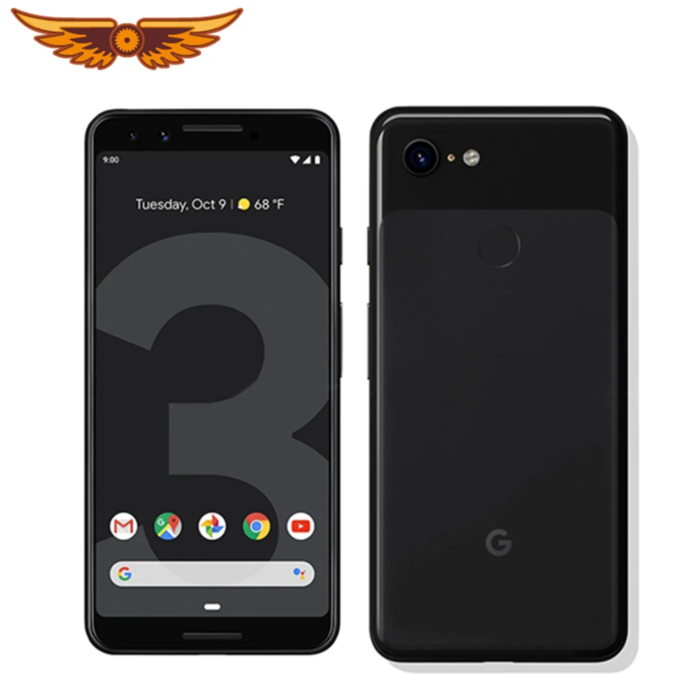 Google Pixel 3 Octa Core 5 Inch с одной SIM-картой 4 аппарат не привязан к оператору сотовой связи