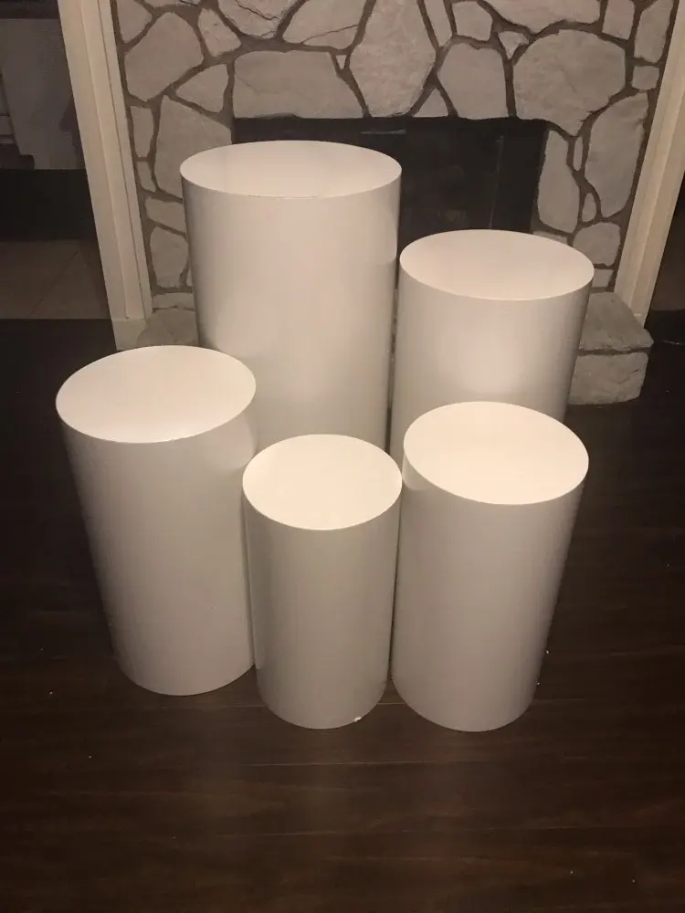 Круглый подступни железа плинтус Дисплей вечерние торт подставка Подиум DIY