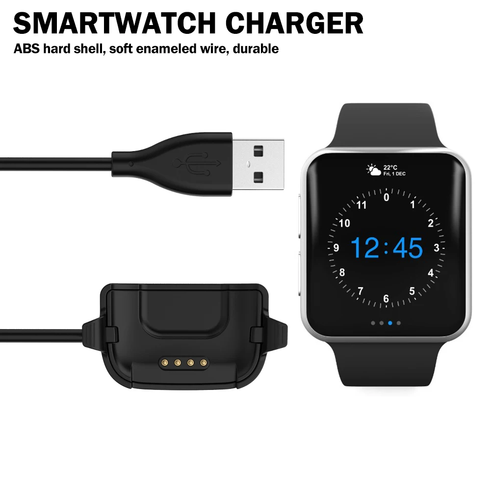 

Charging Magnetic Dock Cable Smart Watch Accessories Smart Watch Cable for YAMAY SW020 ID205 Replacement USB Charger