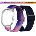 Ремешок correa для Amazfit GTS, чехол + ремешок для часов, регулируемый эластичный нейлоновый браслет для соло, Amazfit GTS 22eGTS2 Mini Bip
