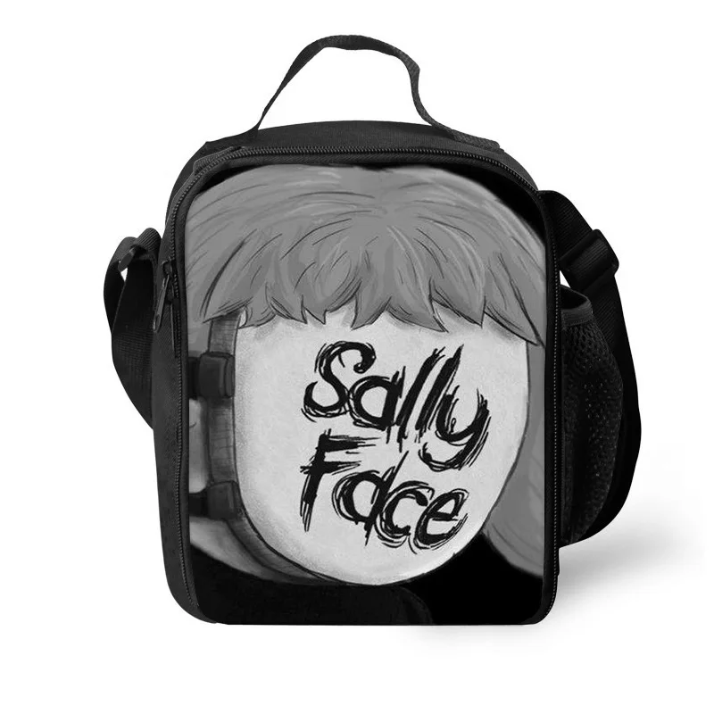 

Sally Face Insulated Lunch Bag Tote For Boy Kids Thermos Cooler Adults Food Pranzo Box