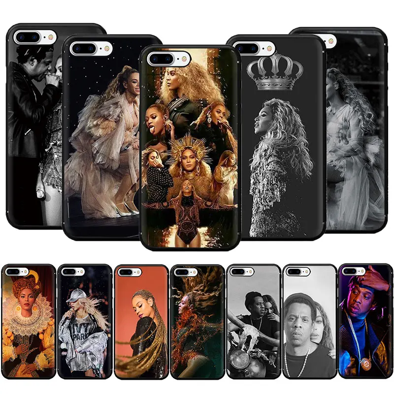 Мягкий чехол для телефона Beyonce Jay Z OTR II iphone 12 Mini SE 2020 5 5S 6 6S Plus 7 8 X XR XS 11 Pro Max|Бамперы| |