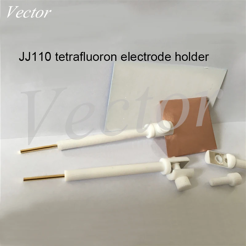 JJ110 PTFE покрытый мульти-электрод назначения держатель Платиновый пластинчатый электрод держатель Рабочий электрод держатель устойчивый к коррозии