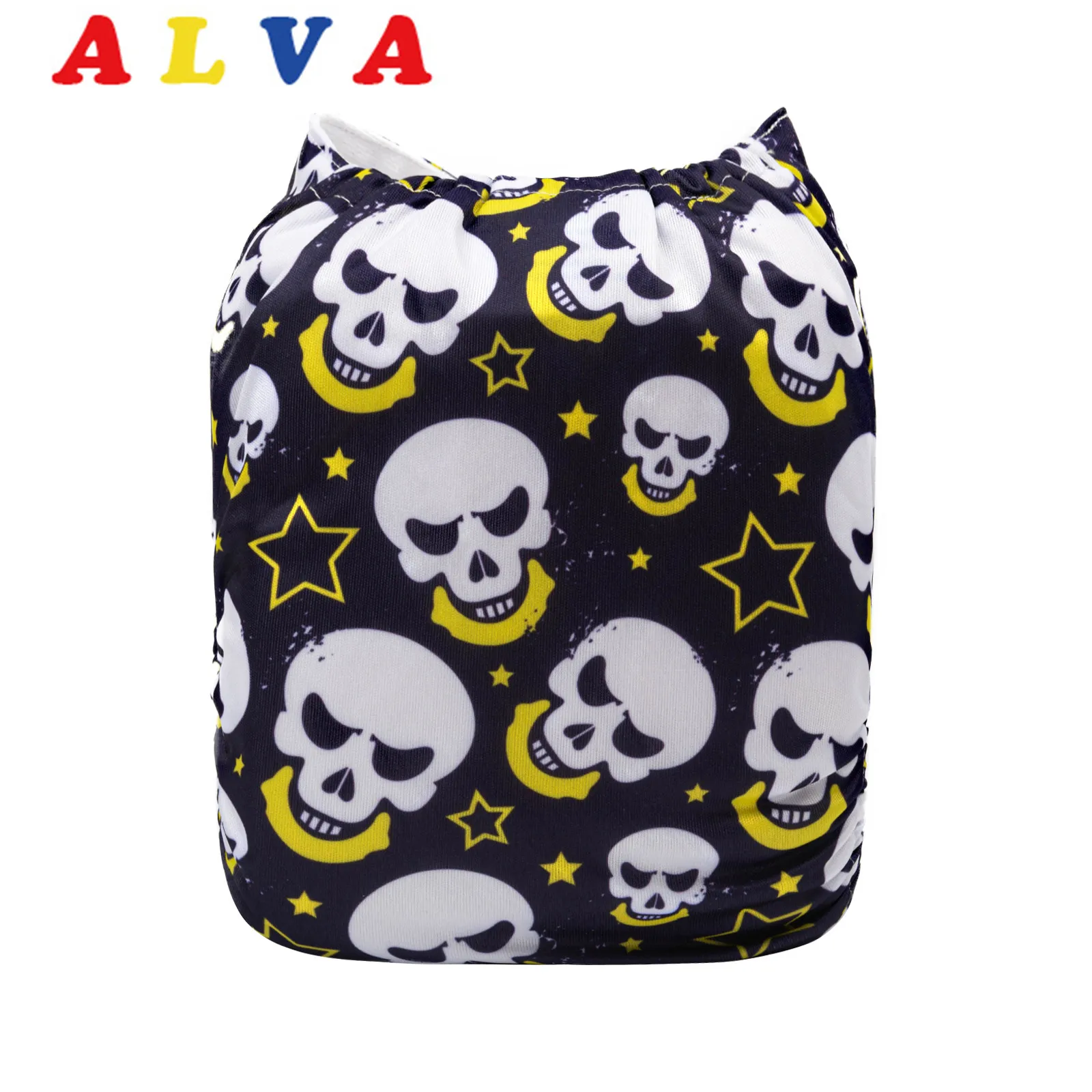 Alvababy 2021 Новый дизайн детские тканевые подгузники Защелками Регулируемый мальчик