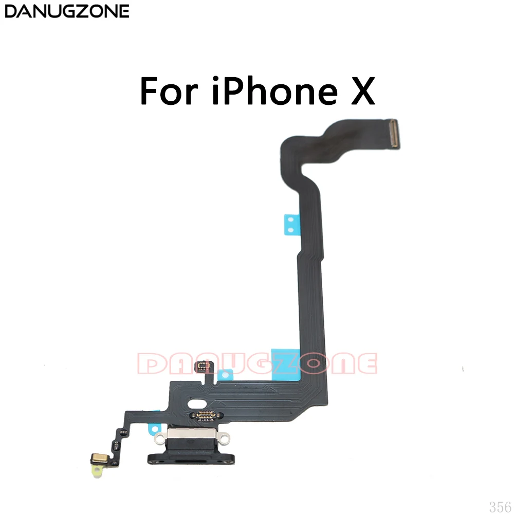 30 шт./лот для iPhone X USB зарядный порт Jack Док-станция зарядки разъем гибкий кабель |