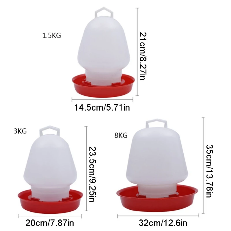 Круглый пузырь куриный питьевой фонтан приспособление подвесная чашка