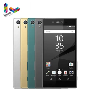 unlocked sony xperia z5 e6653 mobile phone 5 2 3gb ram 32gb rom octa core 23mp 4g lte android smartphone no nfc free global shipping