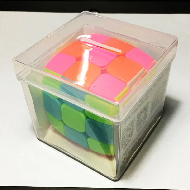 YUXIN Профессиональная 3x3x3 хлеба Невидимый волшебный куб головоломка на скорость 3x3 куб обучающий игрушка или хороший подарок