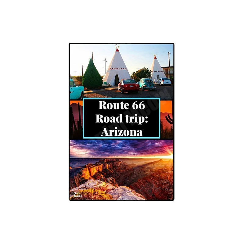 Новый мексиканский Route 66 винтажные металлические жестяные знаки постер мать
