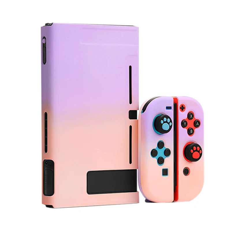 for Nintendo Switch Case Shell NS Console Protective Silicone Soft Skin Joy Con Colorful Back Cover | Электроника