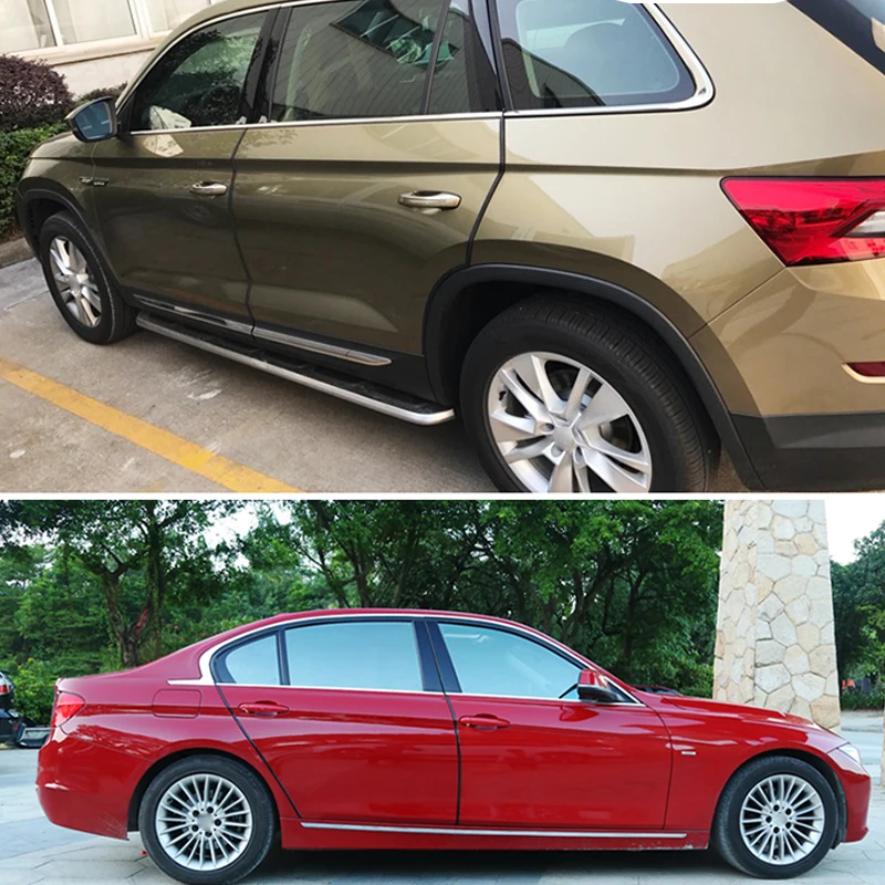 Универсальная автомобильная наклейка 2 10 м защитная полоса для края двери