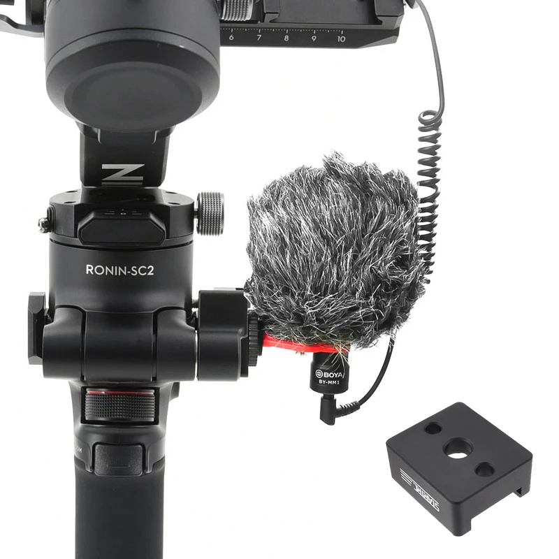 Алюминиевая пластина адаптера холодного башмака RSC 2 винтовой адаптер 1/4