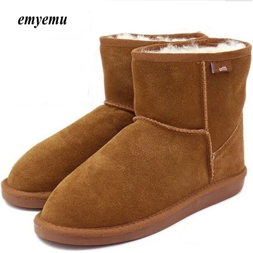 

NEW EMY EMU Bronte Mini(W20003) Cow-Suede Genuine with 100% Wool inner Winter Snow Boots 5color Free shipping