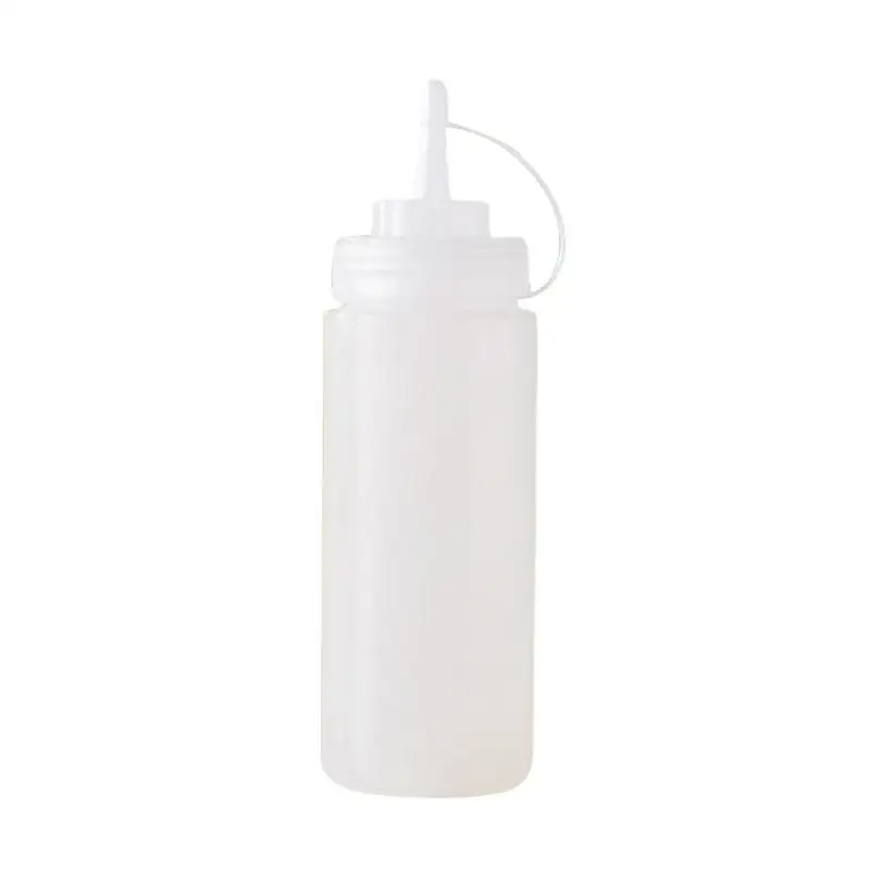 

240ml Plastic Sauce Bottle Squeeze Pot Squeeze Bottle Pot Jam Chocolate Tomato Bottle Squeeze Sauce Bottle Salad Kitchen