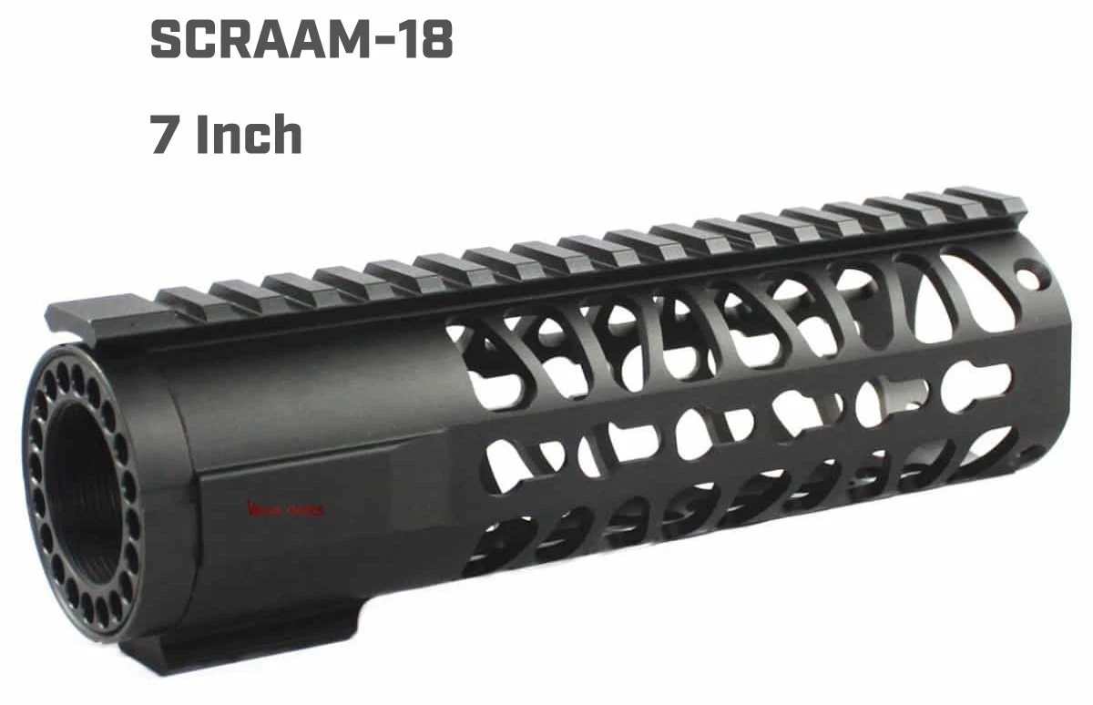 AR15 M4 M16 KeyMod Тактический 7 10 12 15 дюймов один кусок поплавок винтовка Handguard Пикатинни кронштейн
