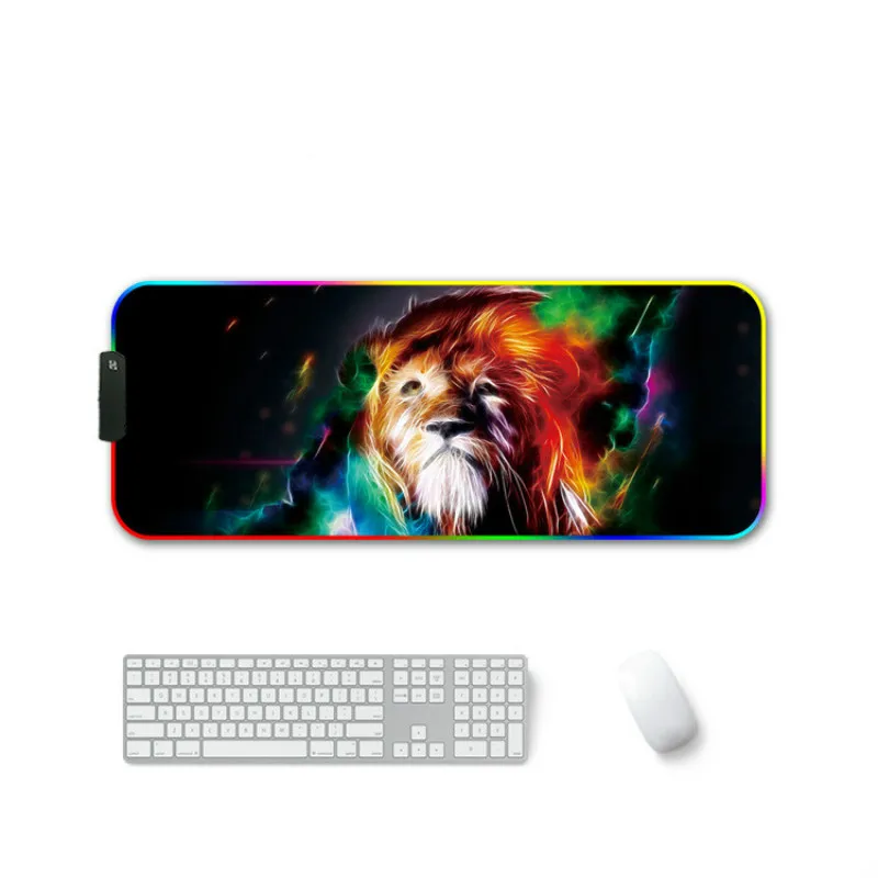 

Pad Large Led Computer Gamer Mousepad Big Mouse Mat xxl Carpet For keyboard Desk Mat Mause with Backlight
