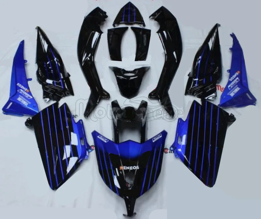 

Новый Полный комплект обтекателей для мотоцикла YAMAHA TMAX530 Tmax 530 2012 2013 2014 12 13 14 T-MAX tmax530, синий