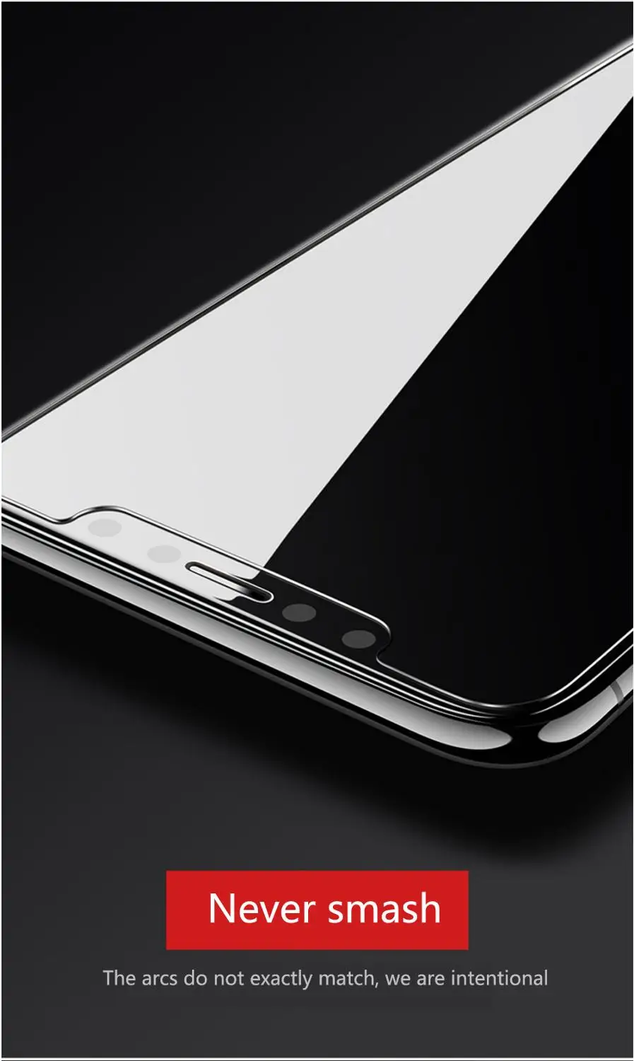 Ультратонкое закаленное стекло 9H для iPhone 8 7 6 6S Plus защитная пленка экрана