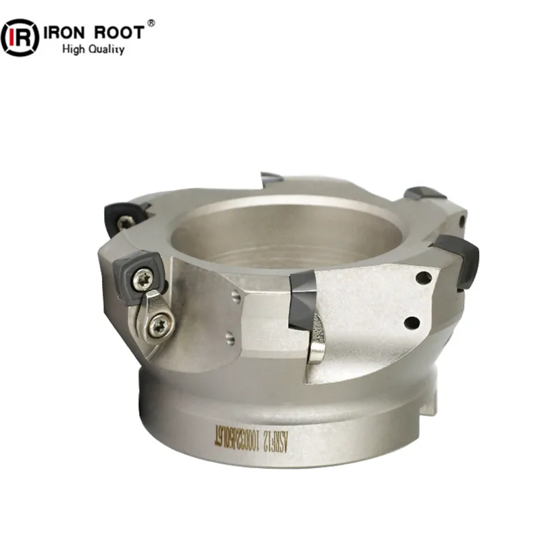 

CNC Milling Tools ASRF12,50-22-4T,80-27-6T,100-32-6T,100-32-6T Fast-Forward Indexable Face Milling Cutter CNC Turning Tool