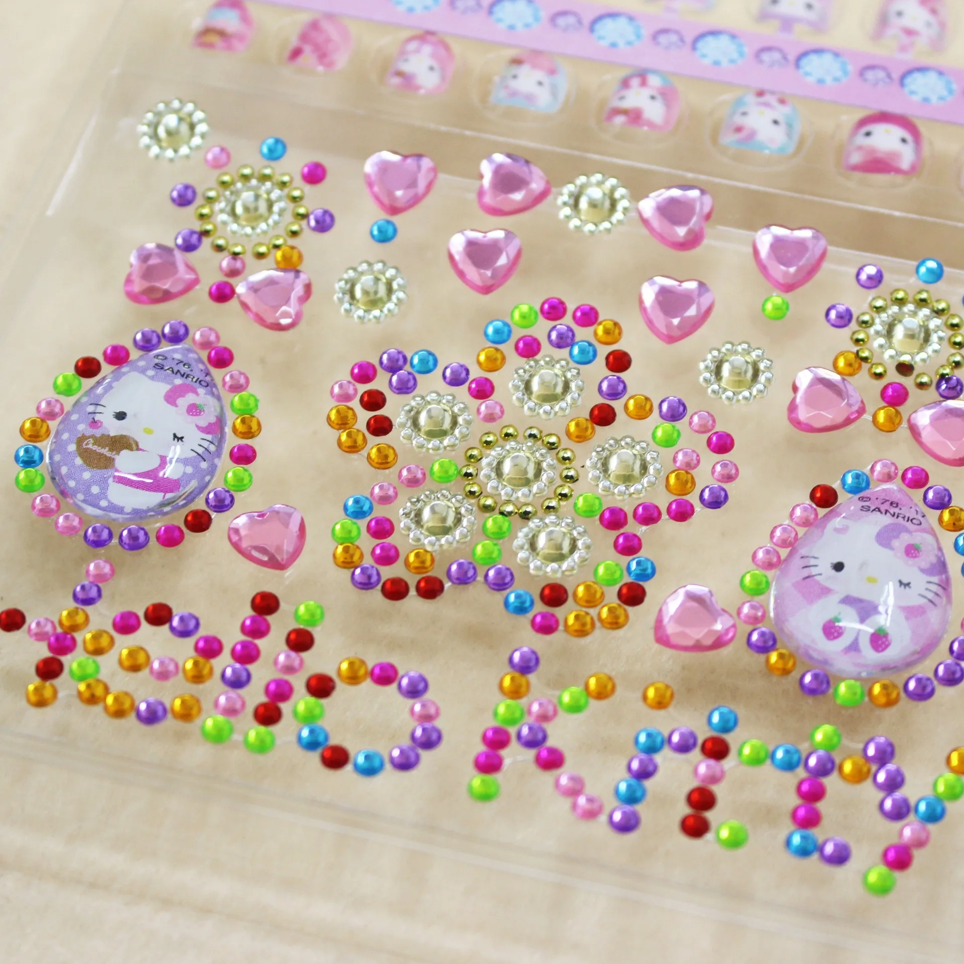 Оптовая продажа Детский комплект наклеек для ногтей Disney защита окружающей среды