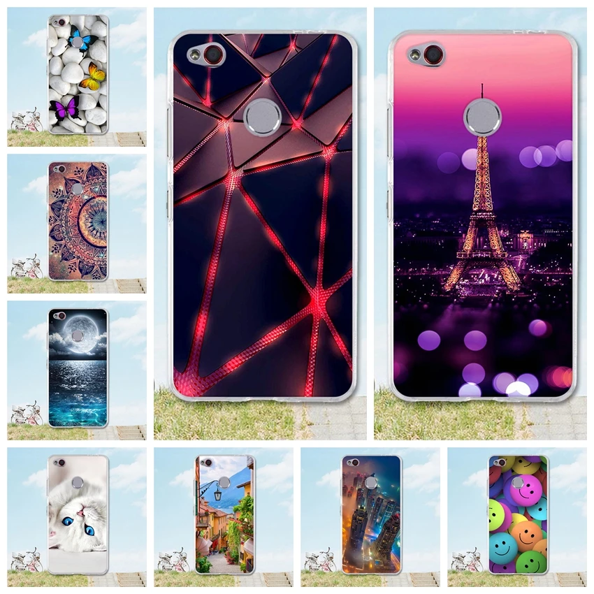 Мягкий чехол для ZTE Nubia N1 4G LTE модный силиконовый NX541J телефона с милым котиком и