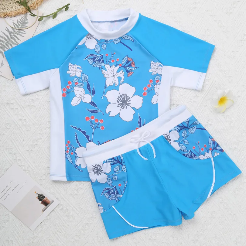 2 шт. бразильские купальные костюмы с круглым вырезом Рубашка короткими рукавами