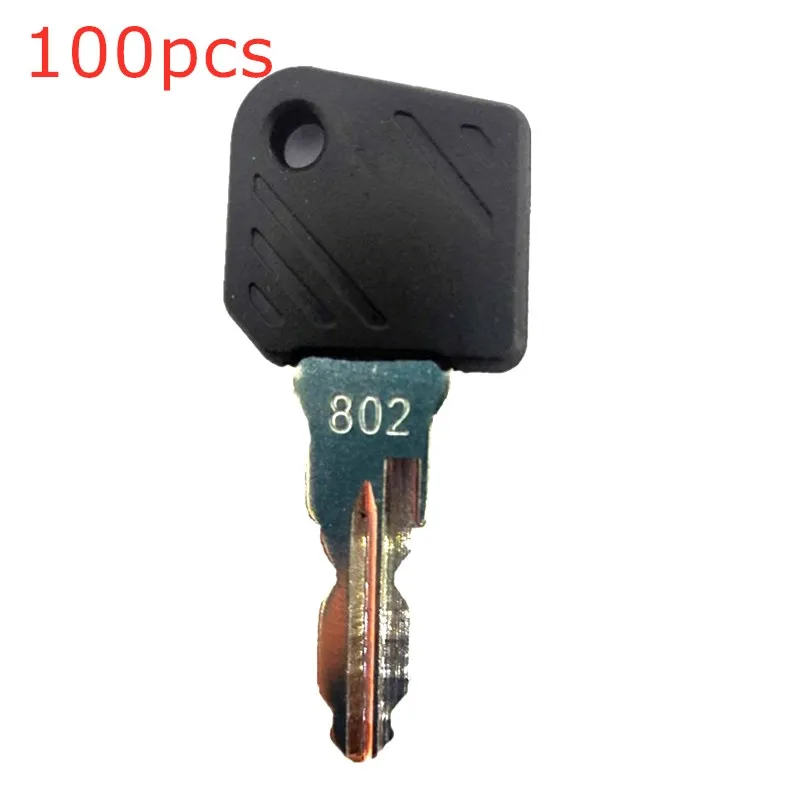 100pc Ignition Key 802 - Forklift Ant - Linde - E16 - L12 Key