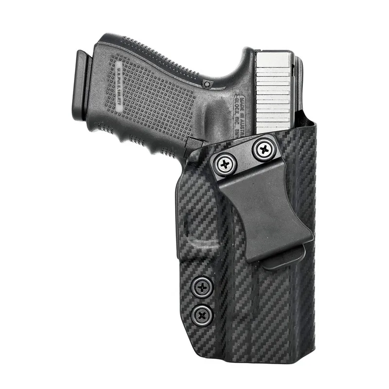 Углеродное волокно kydex IWB консиальный кобура Glock G19 G19X G23 G25 G32 G45 Gen 1 - 4 внутри пояса