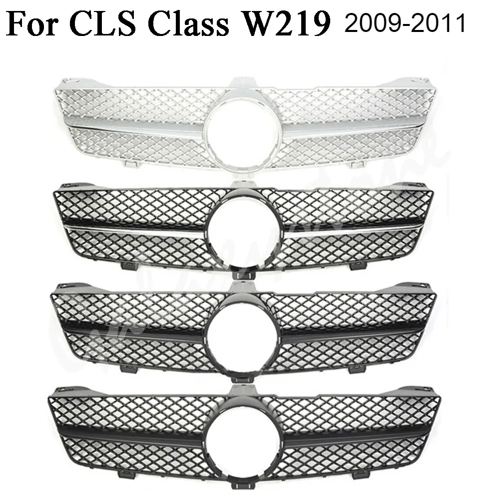 Передняя Верхняя решетка гриля-бампера для Mercedes Benz W219 CLS Class CLS350 CLS500 CLS550 2009 2010 AMG