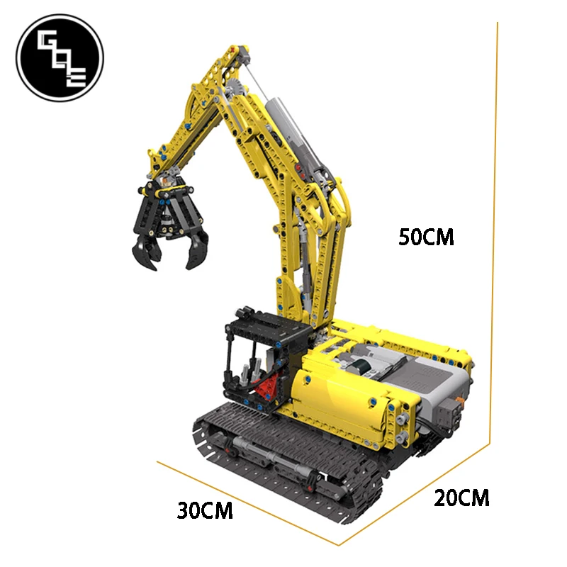 

Creative Technical series Engineering vehicle excavator bulldozer MOC-14259 Excavator full MOC-1167 42006 Bulldozer bricks toy