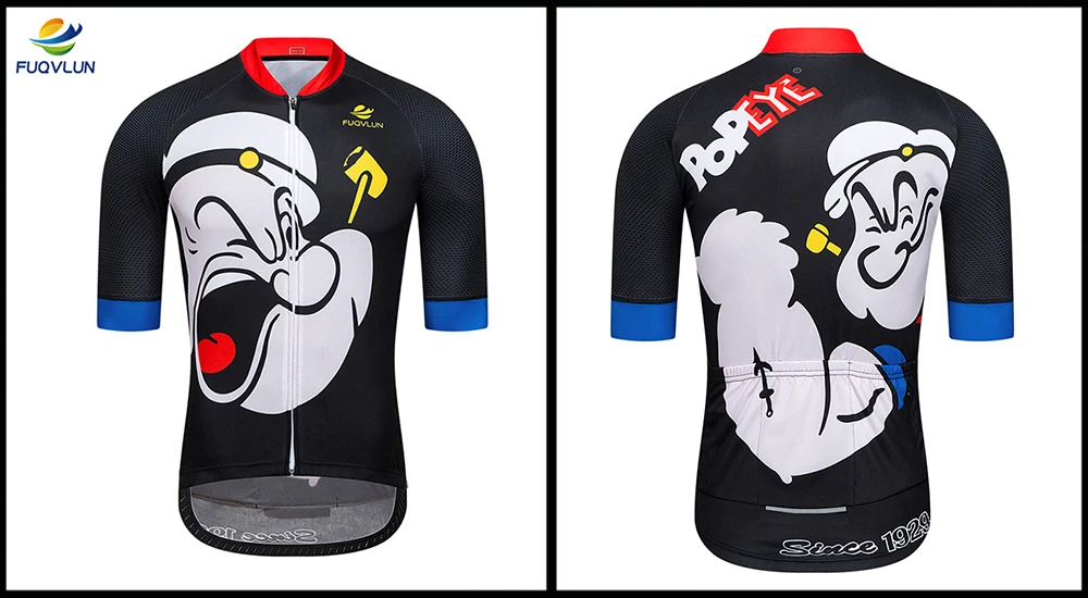 FUQVLUN дышащая велосипедная майка летняя Mtb велосипедная короткая одежда Ropa Maillot Ciclismo Ant, аниме велосипедная одежда