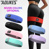 aolikes resistance bands 3 premium exercise loops with non slip design for hips glutes 3 resistance level workout booty