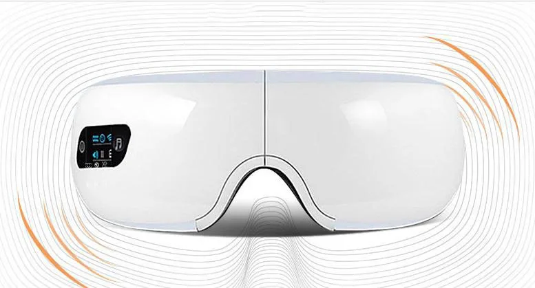 売却 高品質目スパ音楽spaエレクトリック空気圧アイマッサージャーワイヤレス振動磁気加熱治療マッサージ装置