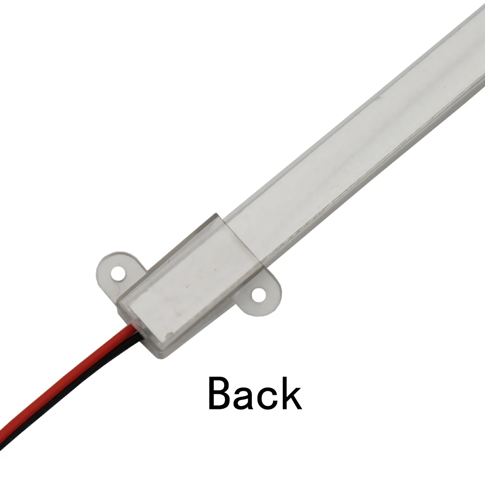 Светодиодная лента AC220V SMD2835 с твердым лучом 0 3 м 4 5 из алюминиевого сплава для