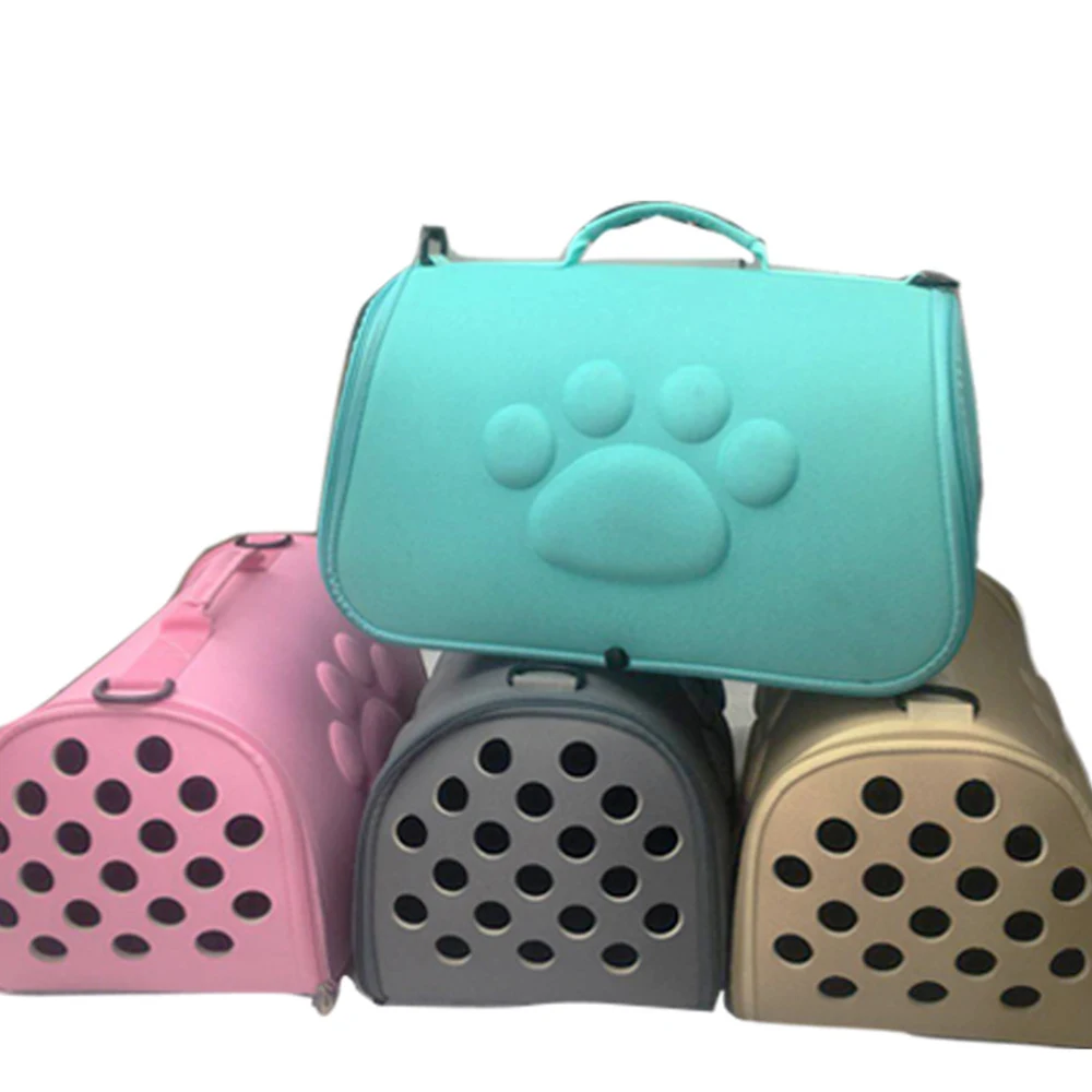 Для собак кошек складная клетка для переноски домашних животных сумка щенков
