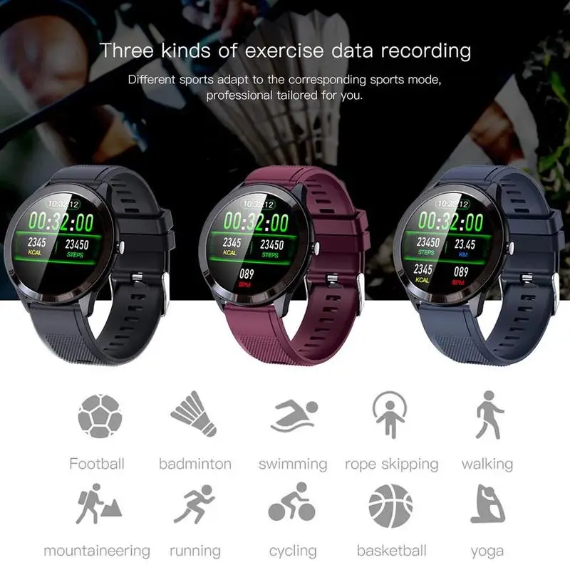 

2021 New Smart Watch SN93 Men Male Full Smart watch Fitness Tracker Sport Smart Clock Bluetooth For Android For IOS