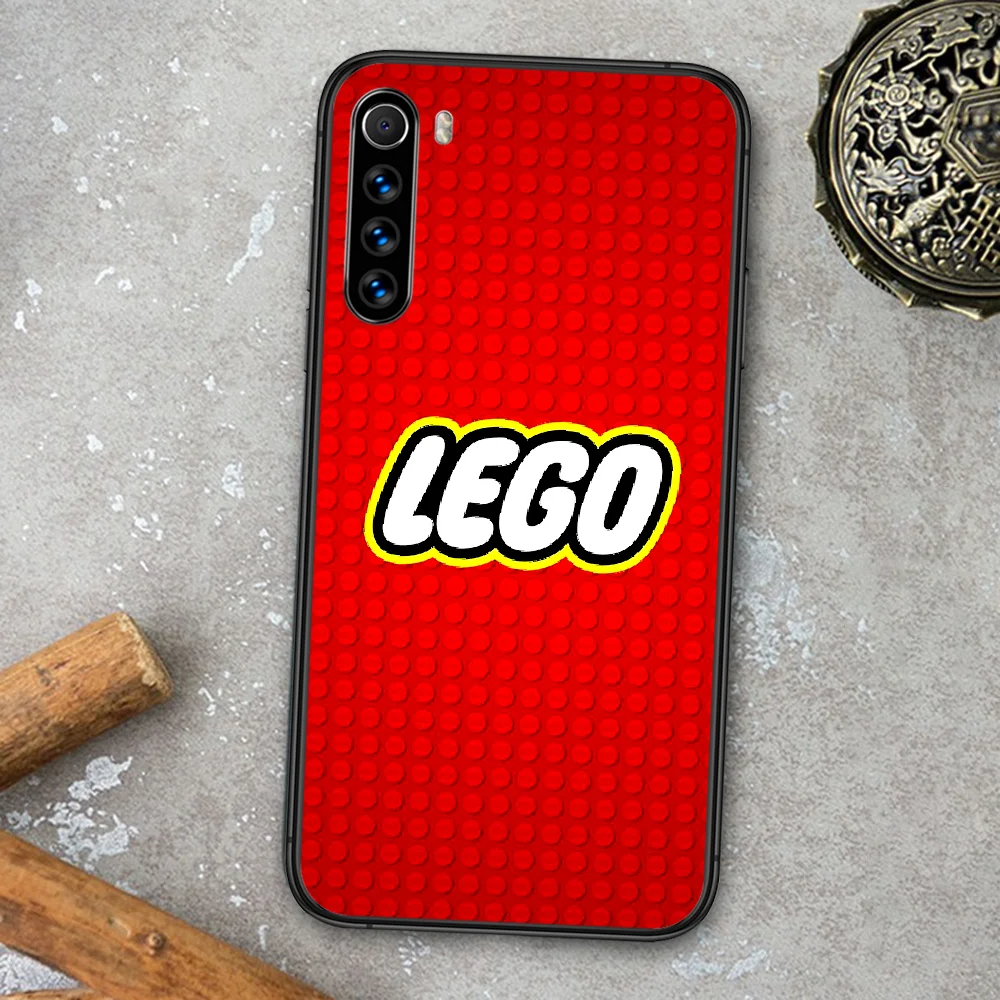 

L-Legos Game Phone Case For Xiaomi Redmi Note 7 8 8T 9 9S 4X 7 7A 9A K30 Pro Ultra black Bumper 3D Cell Trend Cover Pretty