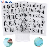 fais du letters stamp for cookies cake sweet decorating tools fondant embossing diy alphabet cutter baking pastry accessories