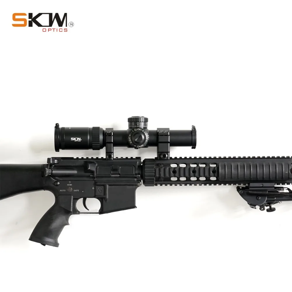 SKWoptics 1-12x26 винтовки прицелы с 34 мм ЧПУ кольца военный тактический прицел ударопрочный оптические прицелы Охота
